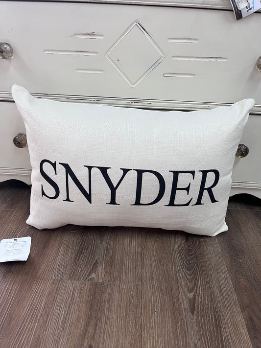 Snyder Pillow