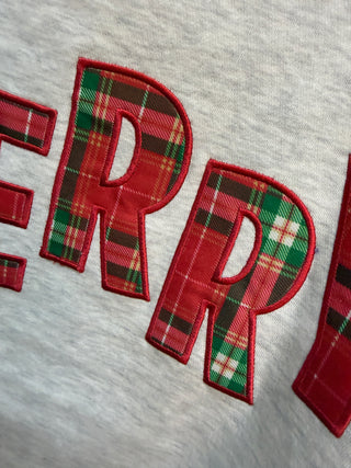 Merry Christmas Fleece Sweatshirt