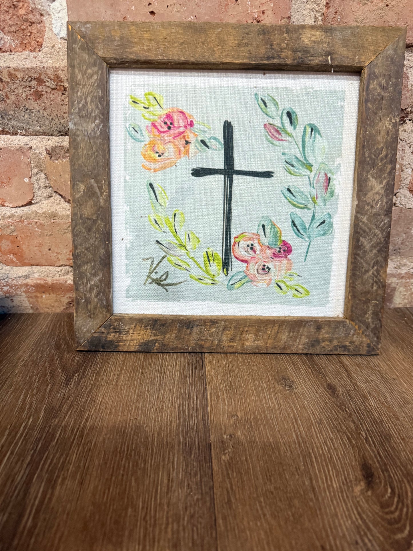 12" x 12" Framed Art