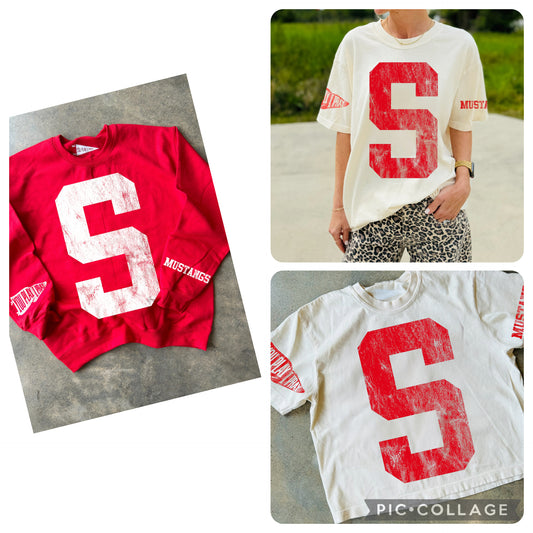 Sweetwater Mustangs Varsity Spirit Top