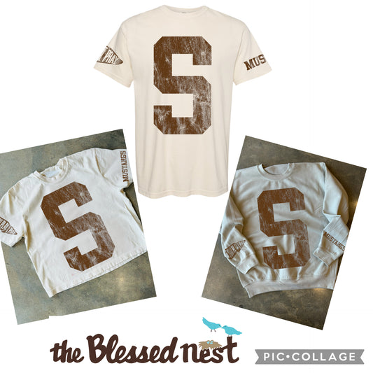 Sands Mustangs Varsity Spirit Top