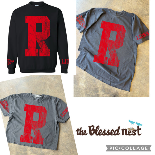 Roby Lions Varsity Spirit Top