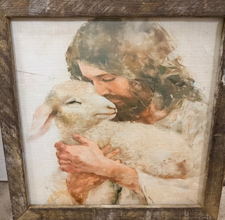 12" x 12" Rustic Framed Art