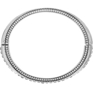 Ice Spectrum Hinged Bangle