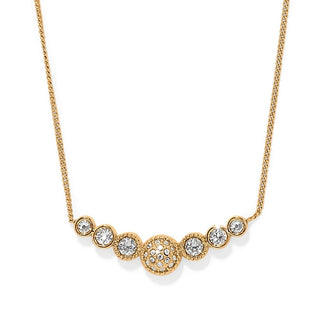 Brighton Women's Necklaces Illumina Celeste Bar Gold Necklace