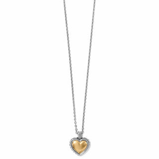 Brighton Women's Necklaces Illumina Celeste Gold Heart Petite Necklace