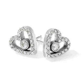 Brighton Women's Earrings Illumina Love Post Earrings