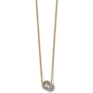 Brighton Necklaces Gold Illumina Solitaire Necklace