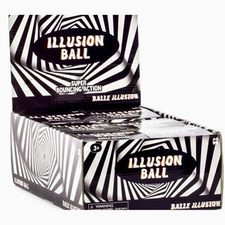 Box of Illusion Ball with black and white design
