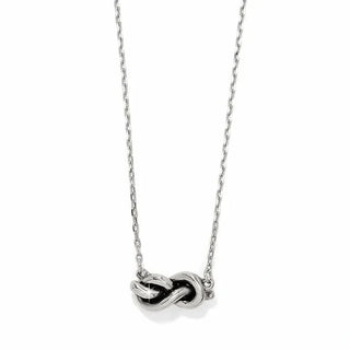 Brighton Women's Necklaces Interlok Single Knot Petite Necklace