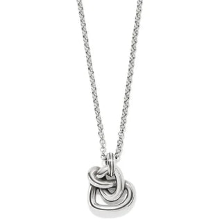 Brighton Necklaces Interlok Curve Heart Necklace