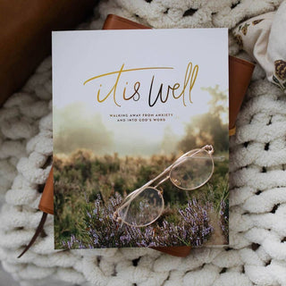 The Daily Grace Co Adult Books It Is Well | Anxiety Study