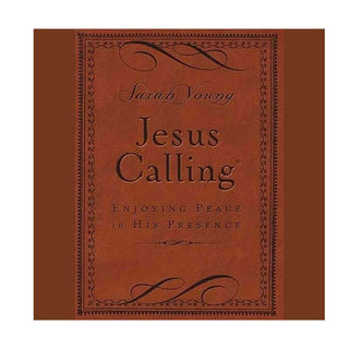Harper Collins Adult Books Jesus Calling, Small Brown Leathersoft