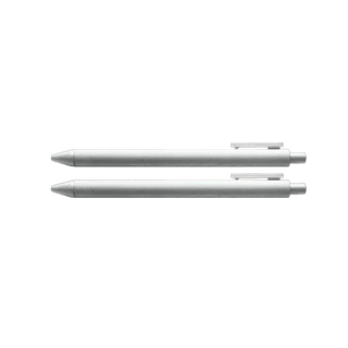 Talking Out of Turn Stationary Silver Jotter Pens