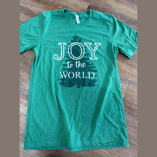 The Blessed Nest Christmas Clothing Joy Christmas Tree Tee