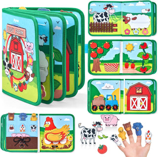 Joycat Farm Animal Kids Busy Book
