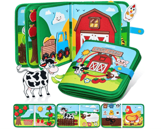Joycat Farm Animal Kids Busy Book