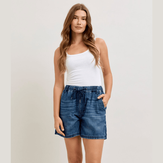 Judy Blue Women's Bottoms Judy Blue Baggy Shorts