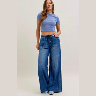Judy Blue Women's Bottoms Judy Blue Palazzo Pants