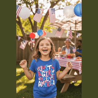 Just a Girl Who Loves America Tee