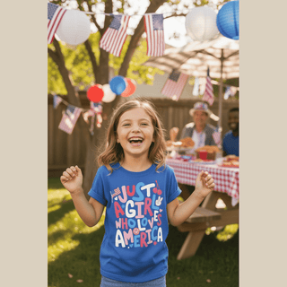 Just a Girl Who Loves America Tee