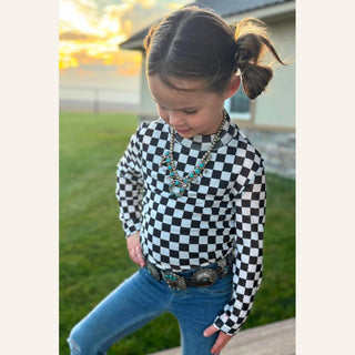 Sterling Kreek Kid's Tops Kid's Round The Track Mesh Top