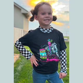 Sterling Kreek Kid's Tops Kid's Round The Track Mesh Top