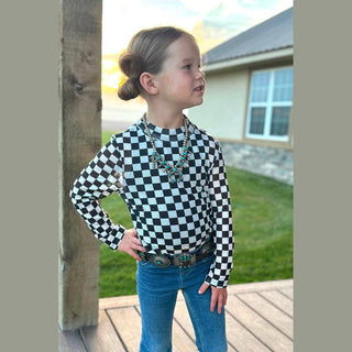 Sterling Kreek Kid's Tops Kid's Round The Track Mesh Top
