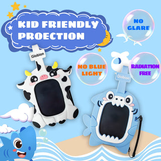 Cow and shark writing tablets with no blue light and radiation free protection