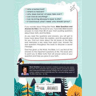 Christian Art Gifts Children's Books Kids' Bible Questions And Answers
