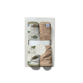 Goosie's Baby Burp cloths Lake Fish Burp Cloth Set