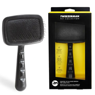 Tweezerman Dog Items Large Coated Tip Slicker Brush