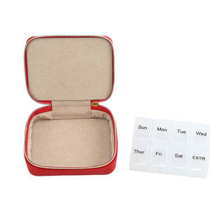 Brouk & Co Jewelry Storage Gold Leah Pill Box