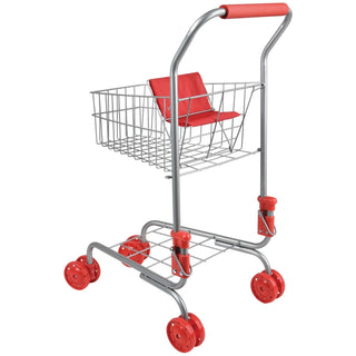 Let's Pretend Metal Shopping Cart