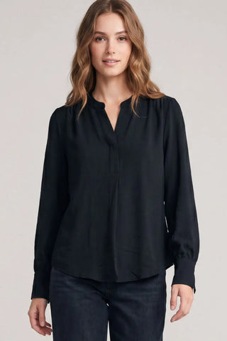Long Sleeve Woven Top