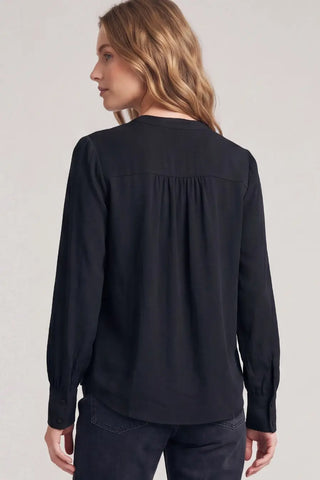 Long Sleeve Woven Top