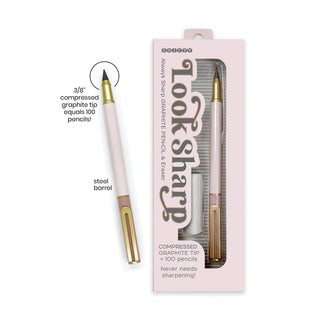 Snifty Stationary Look Sharp Pencil & Eraser Set