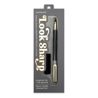 Snifty Stationary Look Sharp Pencil & Eraser Set