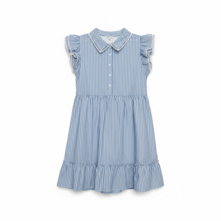Lovely Stripe Dress on clean white background