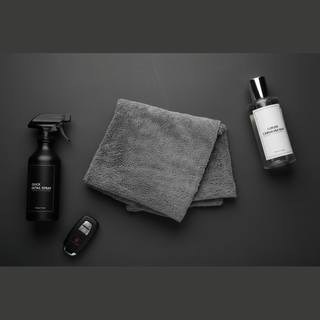 Microfiber Cloth Flat Lay