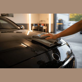 Microfiber Detailing Cloth Lifestyle