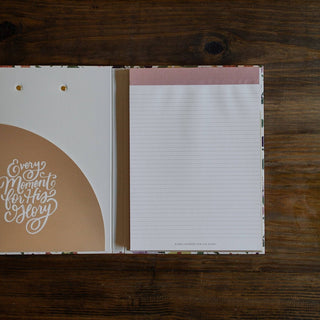 The Daily Grace Co Magnolia Floral Padfolio
