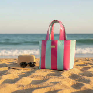 Angled Malibu Mini Tote Bag