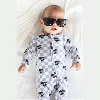 Caden Lane Baby Footies Mama's Boy Zipper Footie