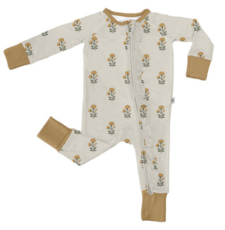 Marigold Block Zip Pajamas