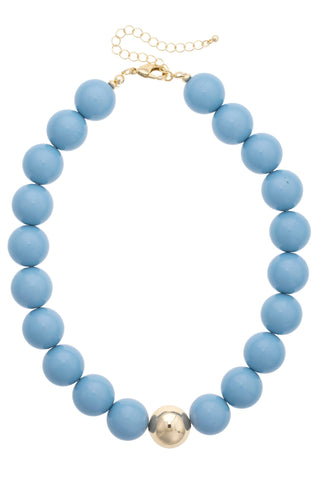 Marjorie Game Day Beaded Necklace