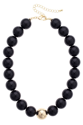 Marjorie Game Day Beaded Necklace