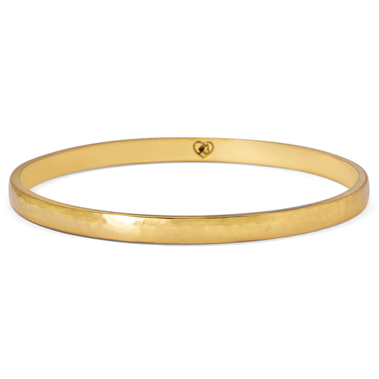 Mars Narrow Gold Bangle