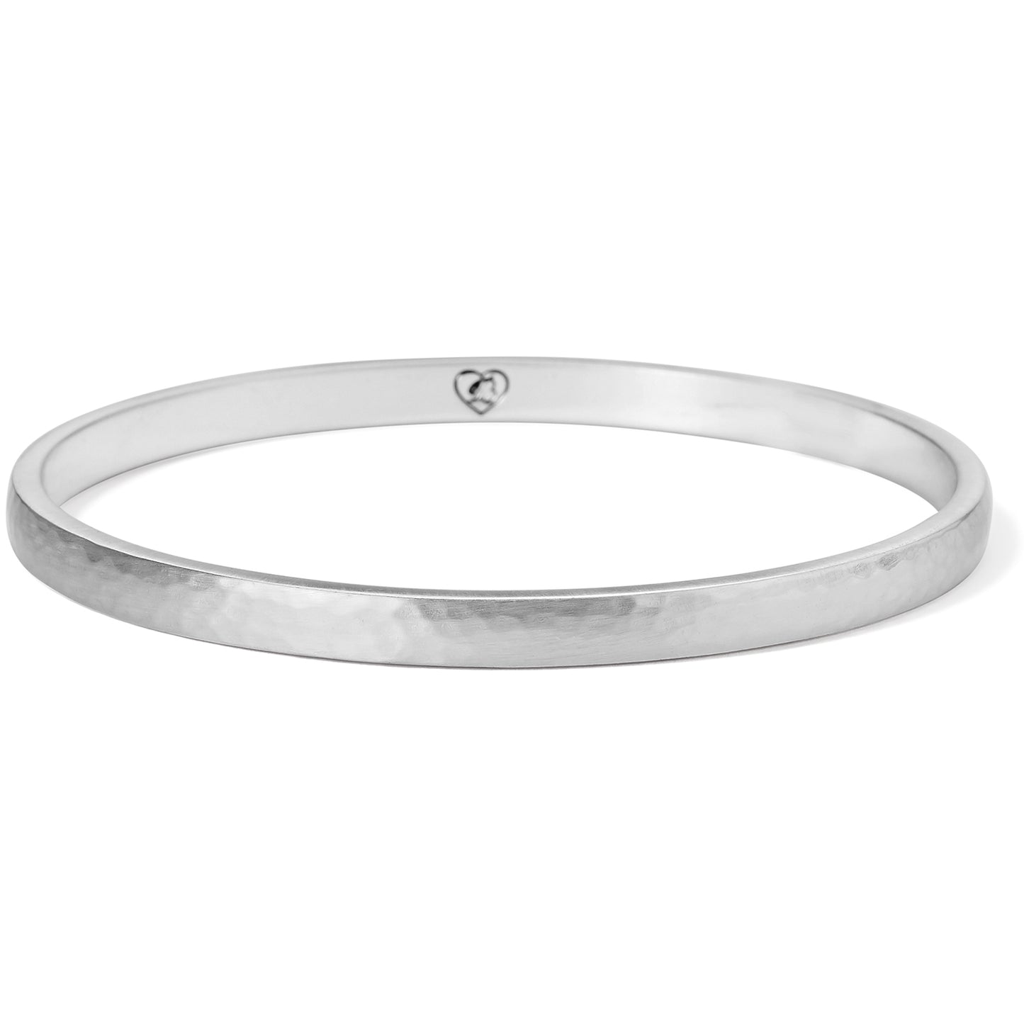 Mars Narrow Silver Bangle