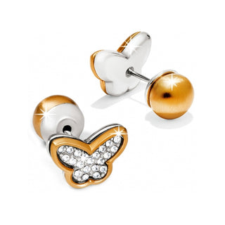 Massandra Reversible Butterfly Post Earrings